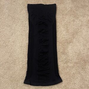 Elegant Black Women's Marciano strapless dress